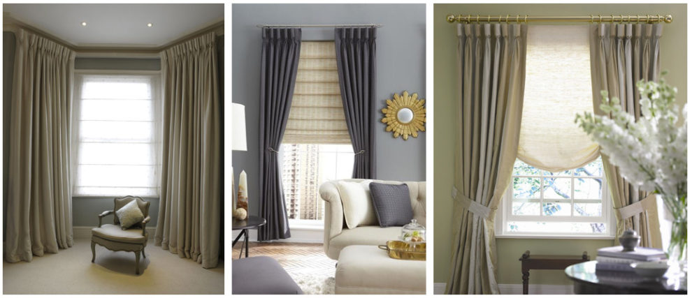 London Essentials Goblet Pleat Curtain Designs