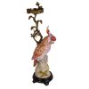 Parrot Candleholder Coral