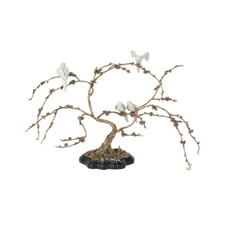 Bird Tree, White