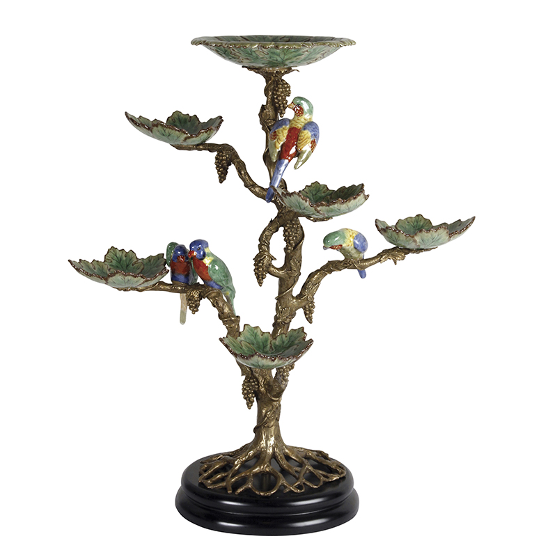 Eden Bronze Stand with Birds