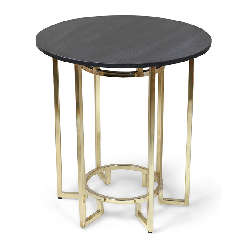 Coje Side Table, Brass