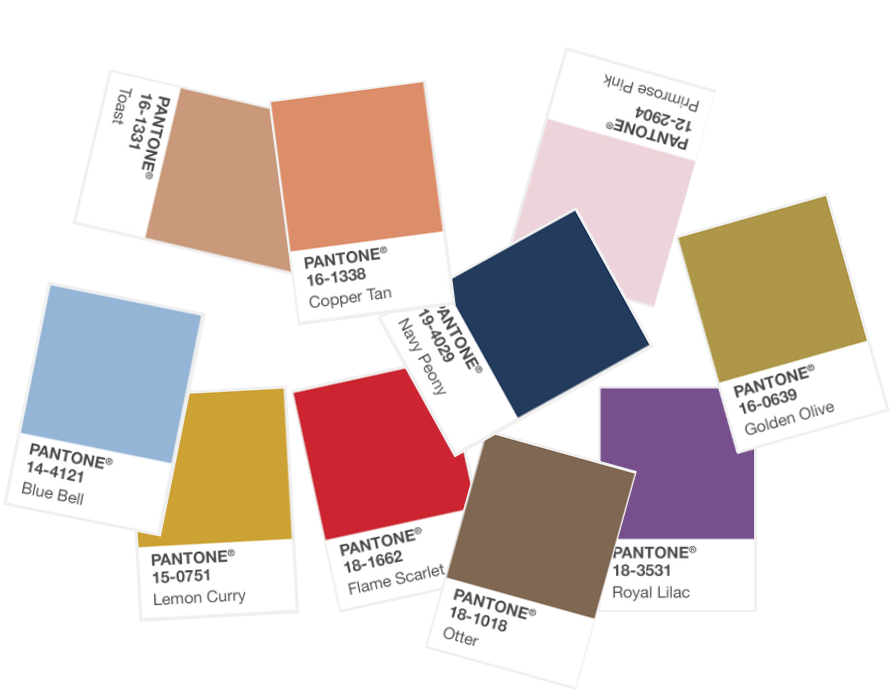 Pantone’s 2017 Fall Colour Palette in Interior Design