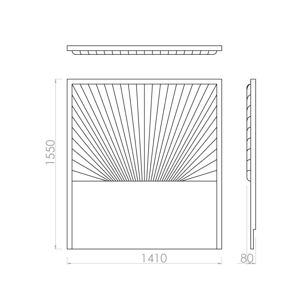 Fawcett Headboard London Essentials