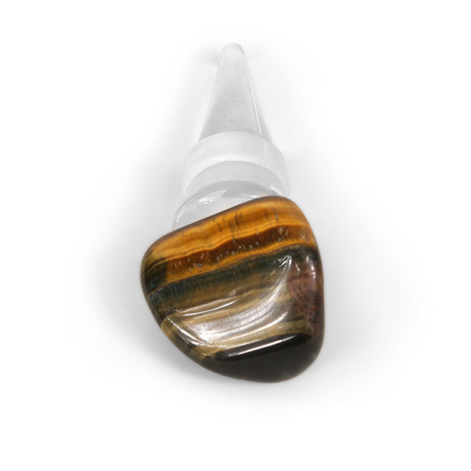 Dion Stone Wine Stopper, Umber