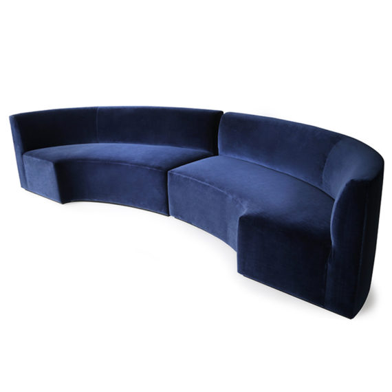 Bolton Sofa Curved Modular Bespoke Sofa from London Essentials