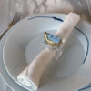 Eros Napkin Ring, Ice